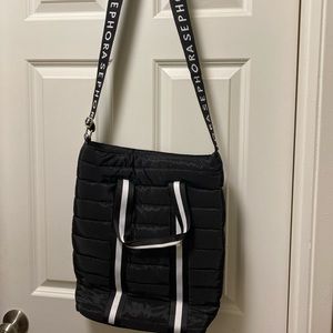 SEPHORA bag black and white